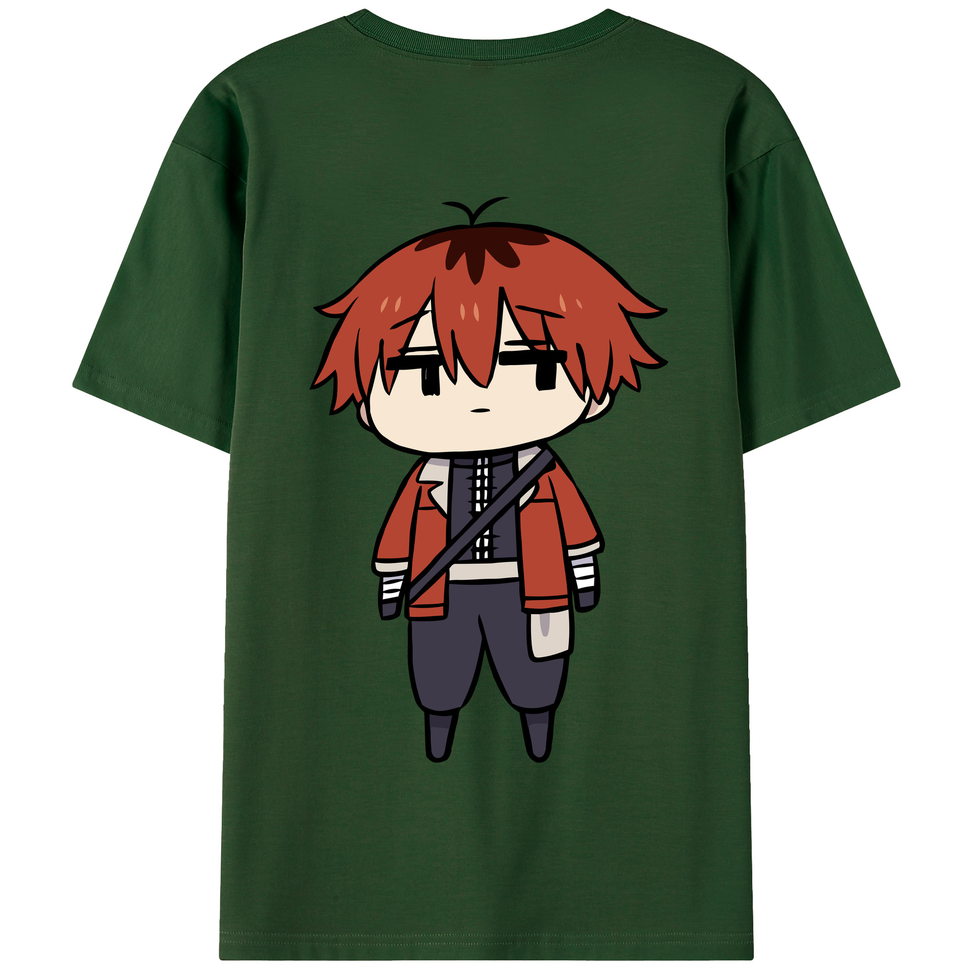 （画像用） 葬送のフリーレン Frieren 綿100％半袖Tシャツ（背面プリント）